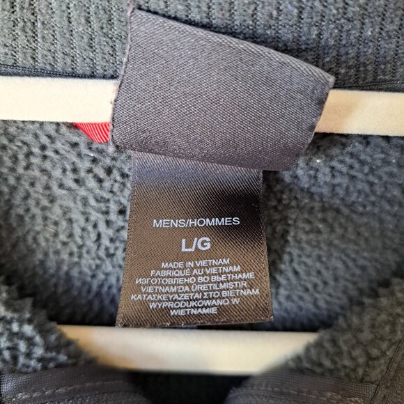 The North Face Mens Quarter Zip Gray Jacket Size - Picture 4 of 7